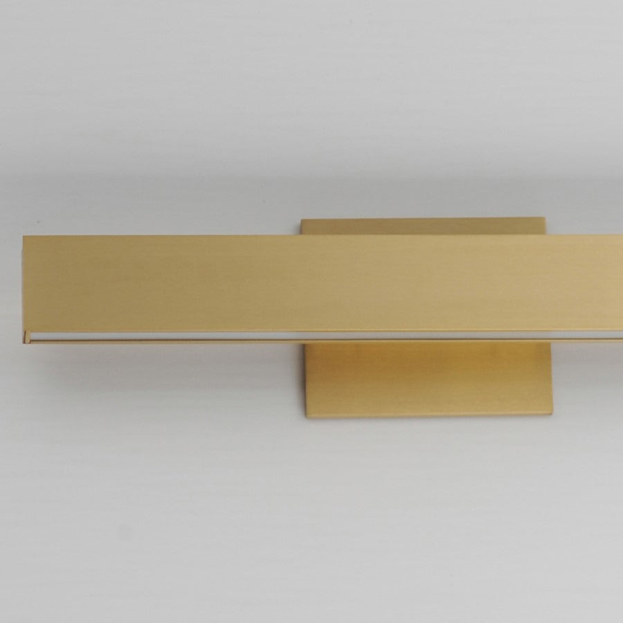 ET2 Lighting SideLine 5CCT 18" LED Bath Vanity, Satin Brass