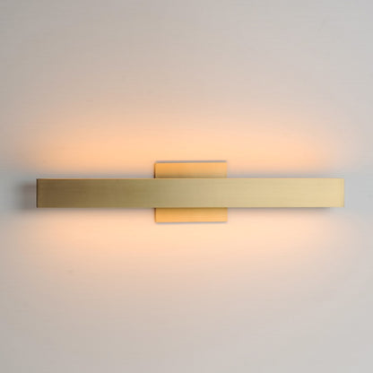 ET2 Lighting SideLine 5CCT 24" LED Bath Vanity, Satin Brass