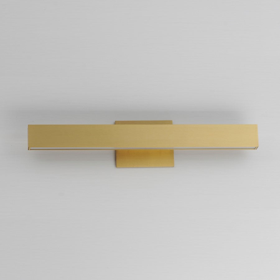 ET2 Lighting SideLine 5CCT 24" LED Bath Vanity, Satin Brass