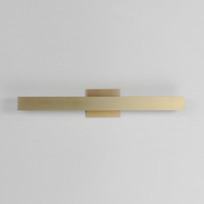 ET2 Lighting SideLine 5CCT 30" LED Bath Vanity, Satin Brass