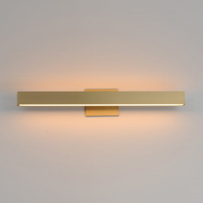 ET2 Lighting SideLine 5CCT 30" LED Bath Vanity, Satin Brass