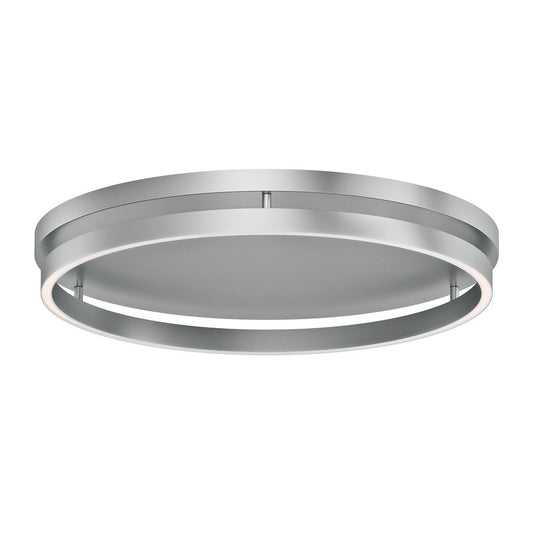 ET2 Lighting Groove 1Lt 24" Flush/5CCT Select, Brushed Aluminum - E52720-AL