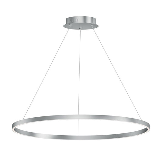 ET2 Lighting Groove 1Lt 40" Pendant/5CCT Select, Brushed Aluminum - E52728-AL