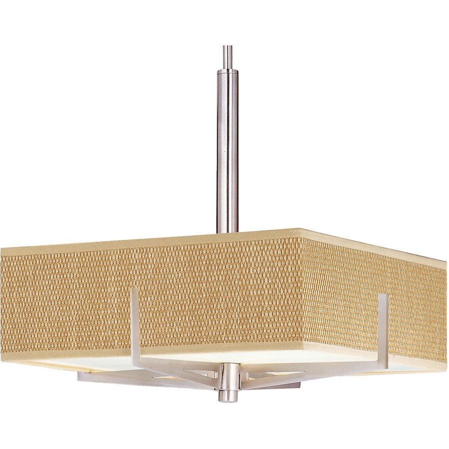 ET2 Lighting Elements 3 Light Pendant, Satin Nickel