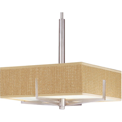 ET2 Lighting Elements 3 Light Pendant, Satin Nickel