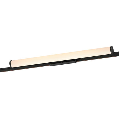 ET2 Lighting Continuum 1 Light 20" Tube Track Light, Black