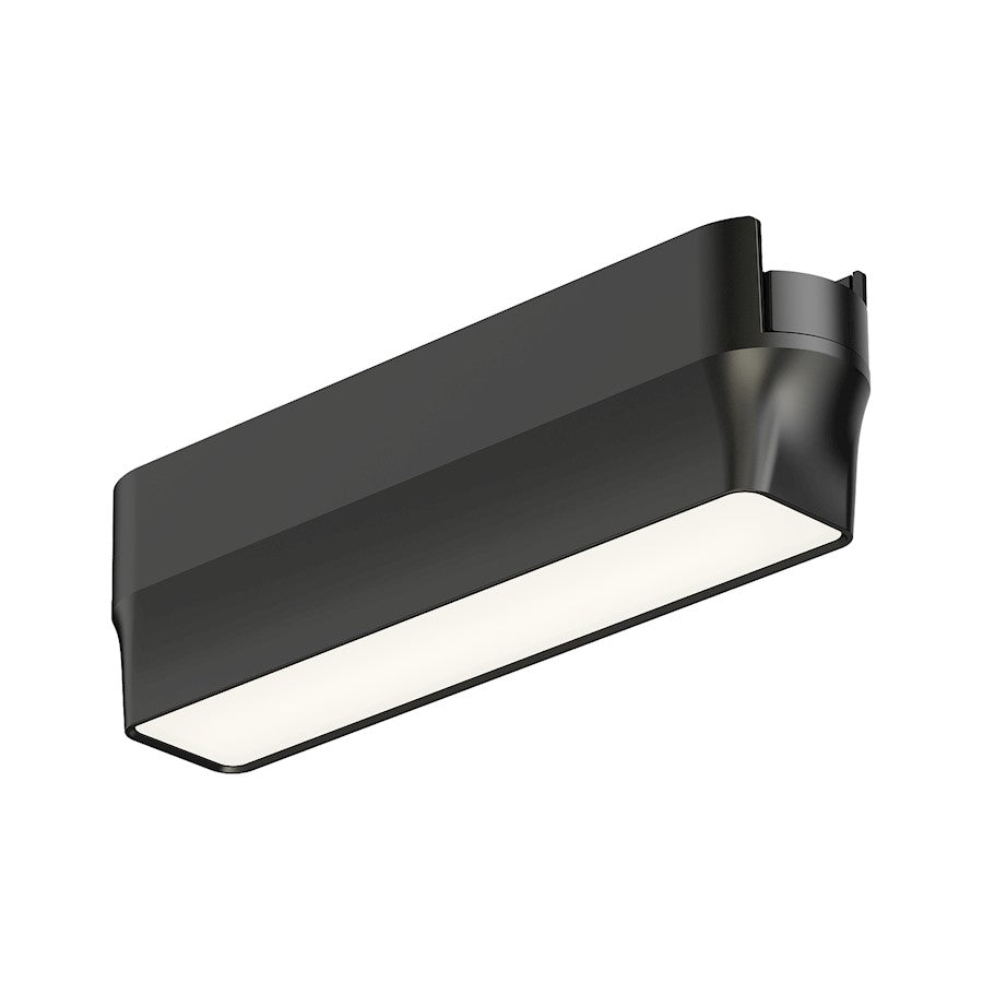 ET2 Lighting Continuum 1 Light 5" Flat Track Light, Black