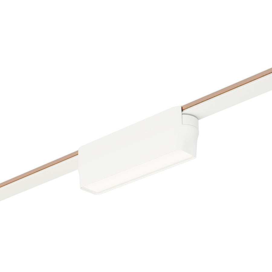 ET2 Lighting Continuum 1 Light 5" Flat Track Light, White