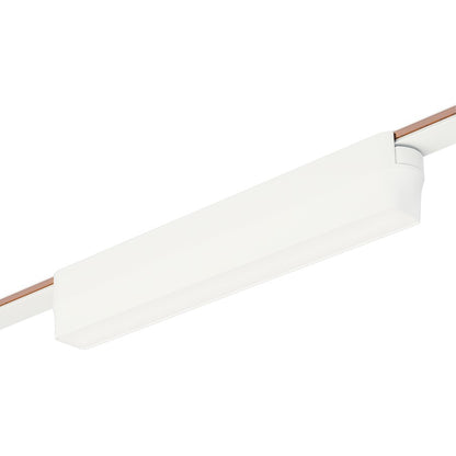 ET2 Lighting Continuum 1 Light 9" Flat Track Light, White