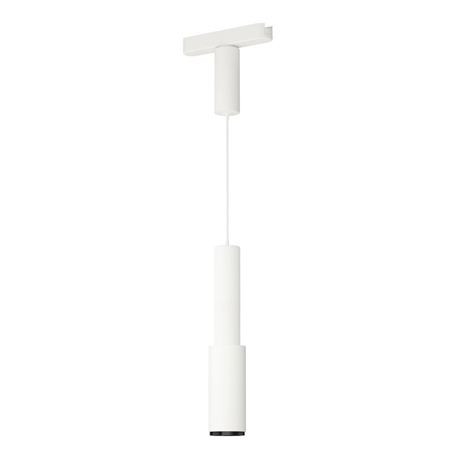 ET2 Lighting Continuum Track 1 Light Handler Pendant, White
