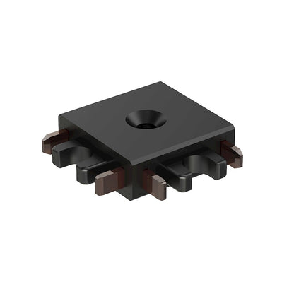 ET2 Lighting Continuum Track 90 Deg Corner Connector, Black