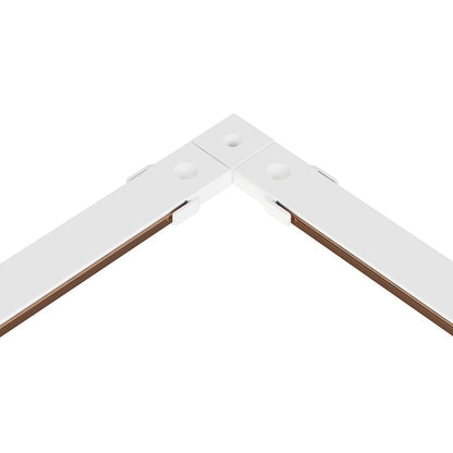 ET2 Lighting Continuum Track 90 Deg Corner Connector, WH