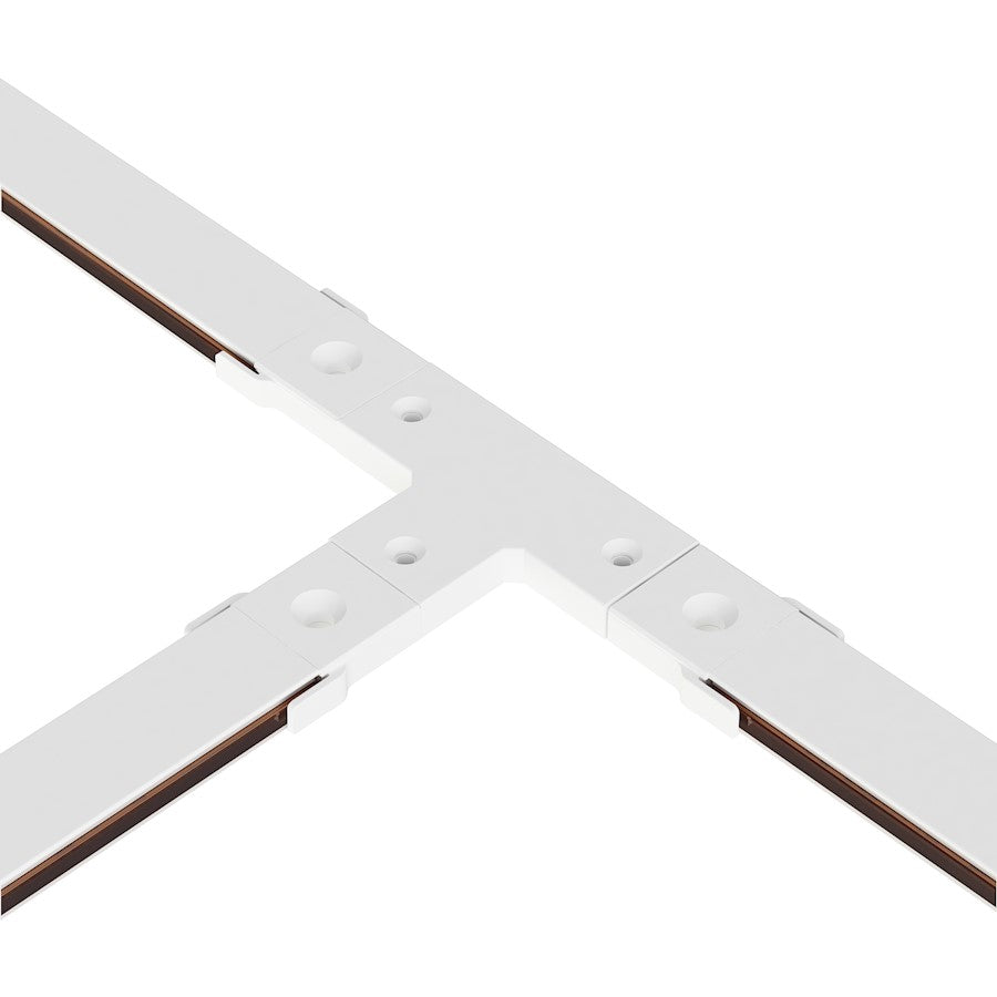 ET2 Lighting Continuum Track 3 way T Connector, White