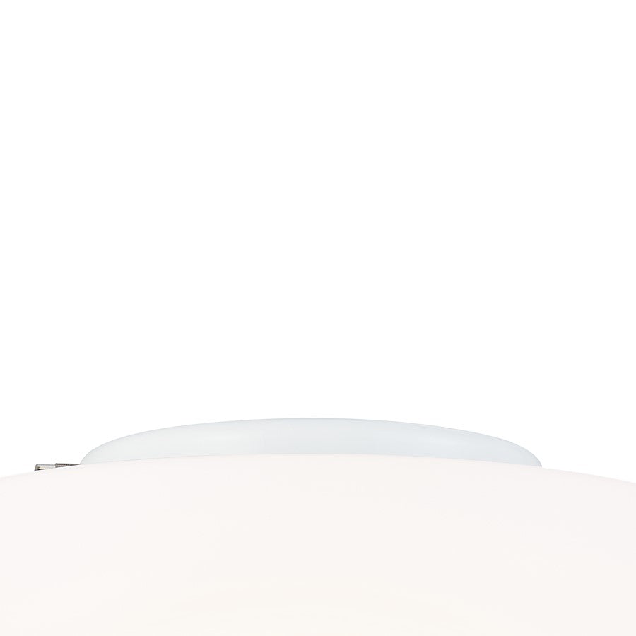 Kichler 9" Universal LED Fan Light Kit/Square, White