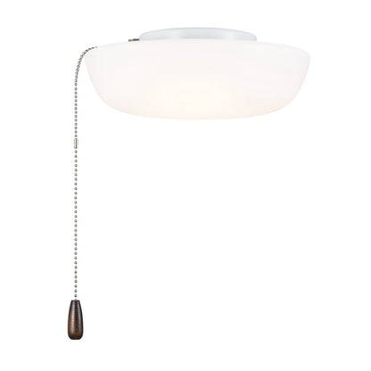 Kichler 10" Universal LED Fan Light Kit/Square, White - 380960