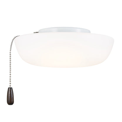 Kichler 10" Universal LED Fan Light Kit/Square, White