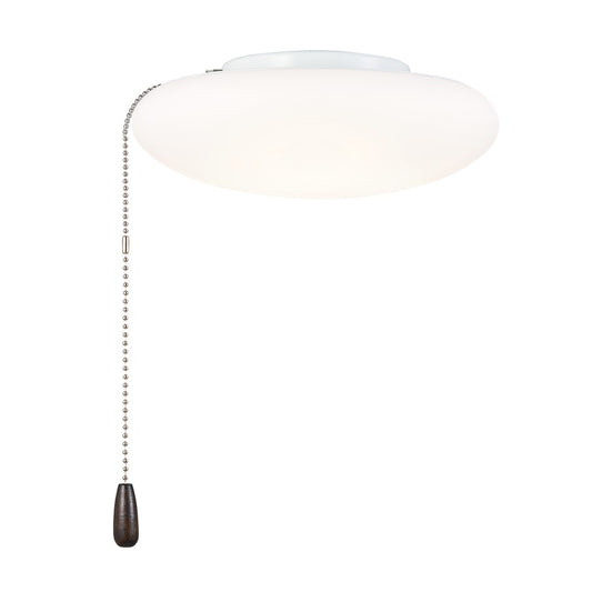 Kichler 10" Universal LED Fan Light Kit/Sleek, White - 380961