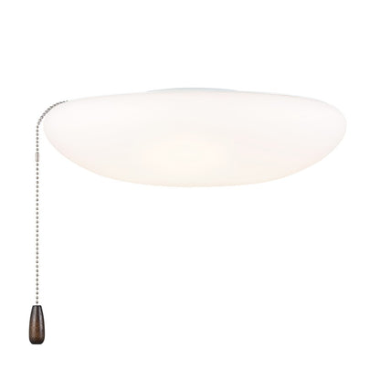 Kichler 14" Universal LED Fan Light Kit/Sleek, White