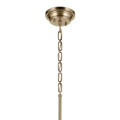 Kichler Marsailli 1 Light 20" Pendant, Champagne Bronze/Clear