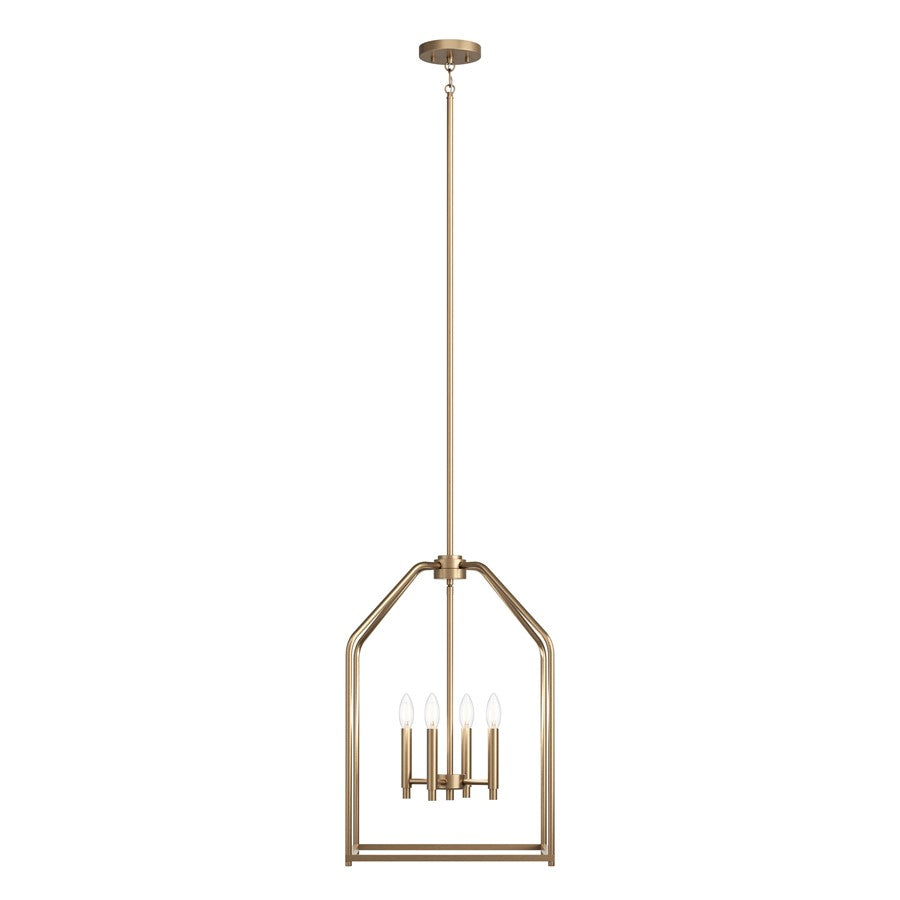 Kichler Madden 4 Light Foyer Pendant, Champagne Bronze - 52722CPZ