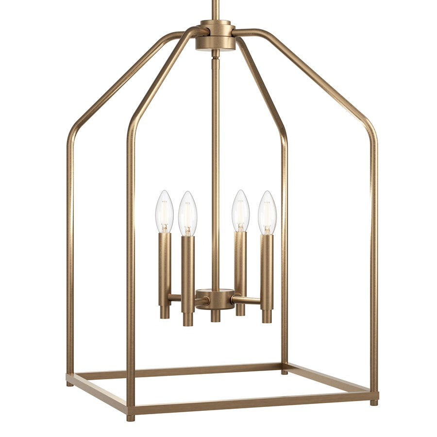 Kichler Madden 4 Light Foyer Pendant, Champagne Bronze