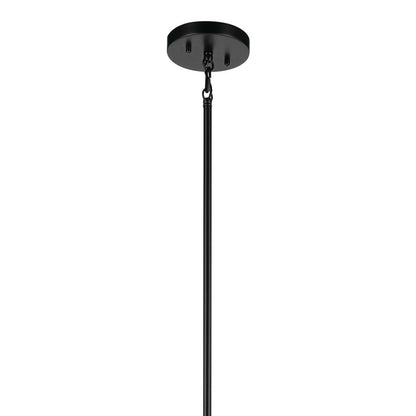 Kichler Madden 8 Light 24" Foyer Pendants, Black