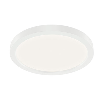 Kichler Ara 9" Flush Mount Light/3000K, White - 53009WH30