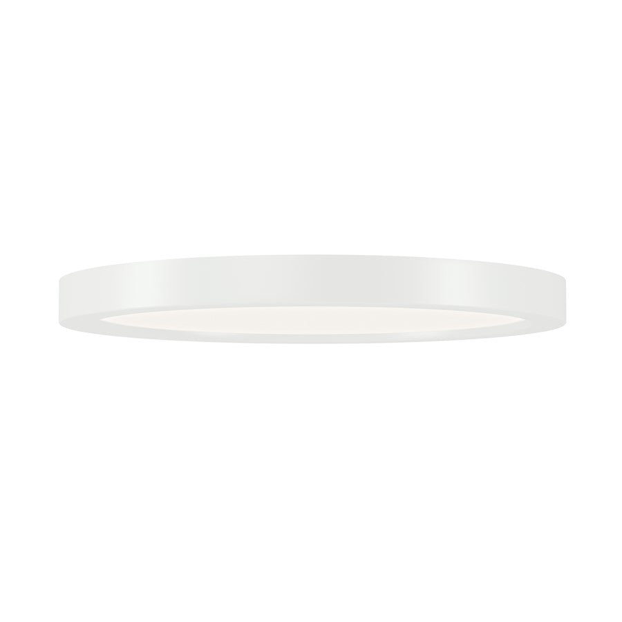 Kichler Ara 9" Flush Mount Light/3000K, White
