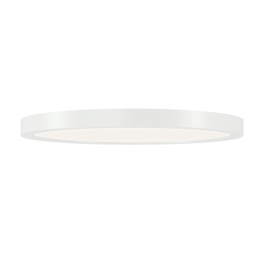 Kichler Ara 11" Flush Mount Light/3000K, White