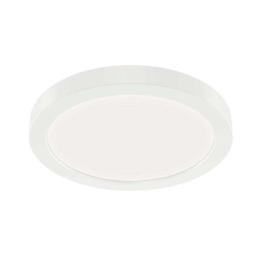 Kichler Ara 11" Flush Mount Light, White - 53011WH30B