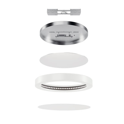 Kichler Ara 11" Flush Mount Light, White