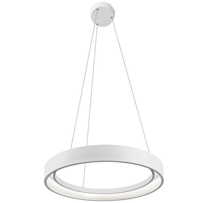 Elan Fornello 1 Light 3" Chandelier, Textured White - 83454