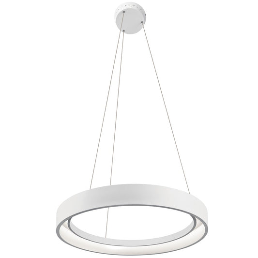 Elan Fornello 1 Light 3" Chandelier, Textured White - 83454