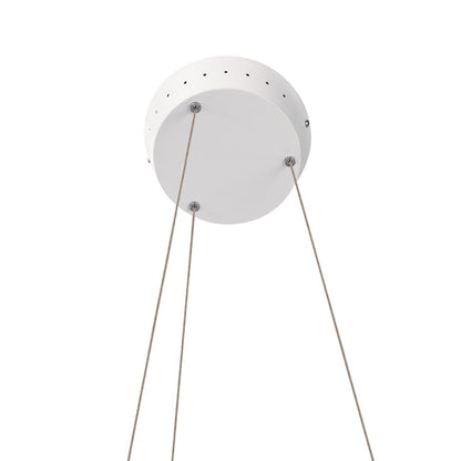 Elan Fornello 1 Light 3" Chandelier, Textured White
