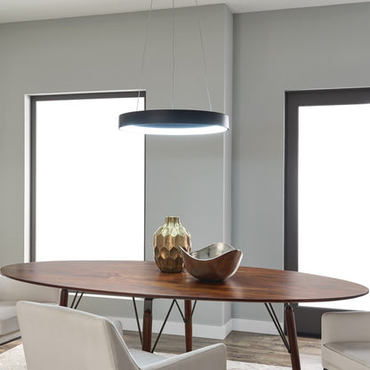 Elan Fornello 1 Light 3" Chandelier, Textured Black
