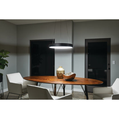 Elan Fornello 1 Light 3" Chandelier, Textured Black