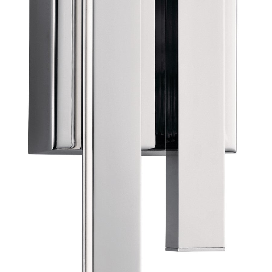 Elan Idril 2 Light Wall Sconce, Chrome