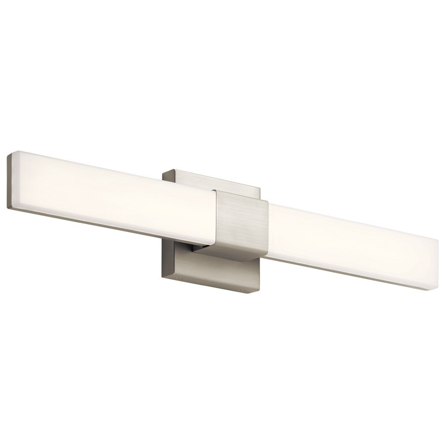 Elan Neltev 1 Light 24" Linear Bath Light, Satin Nickel - 83737