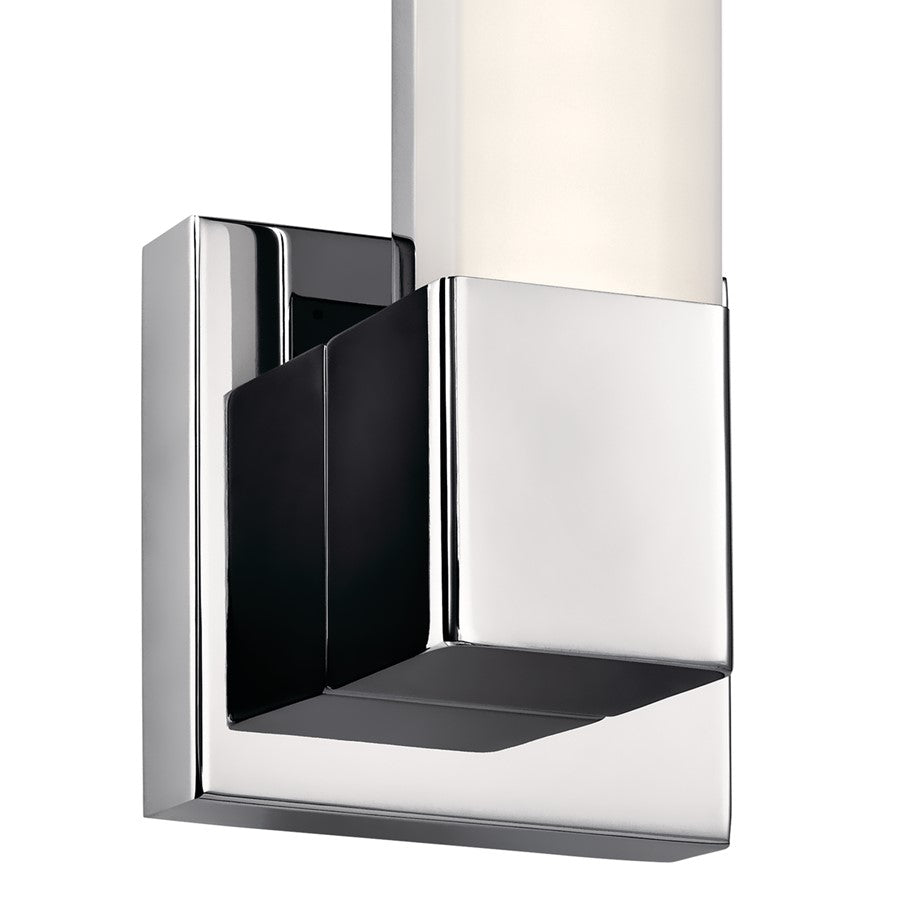 Elan Neltev 2 Light 15" LED Wall Sconce, Chrome
