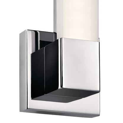 Elan Neltev 2 Light 15" LED Wall Sconce, Chrome