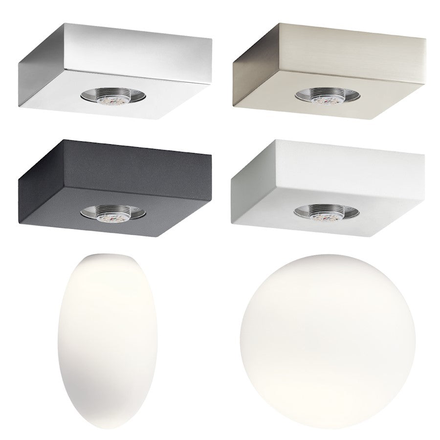 Elan Mates Glass, Etched Opal