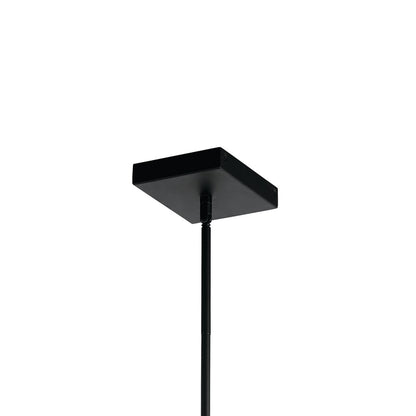Elan Axis 5 Light LED Pendant, Matte Black