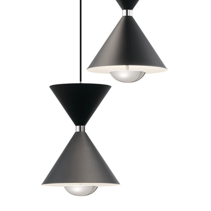 Elan Kordan 6 Light Cluster Pendant, Matte Black