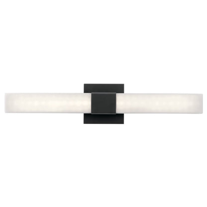 Elan Neltev 1 Light 24" Linear Bath Light, Matte Black