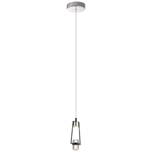 LED Mini Pendant, Matte Black
