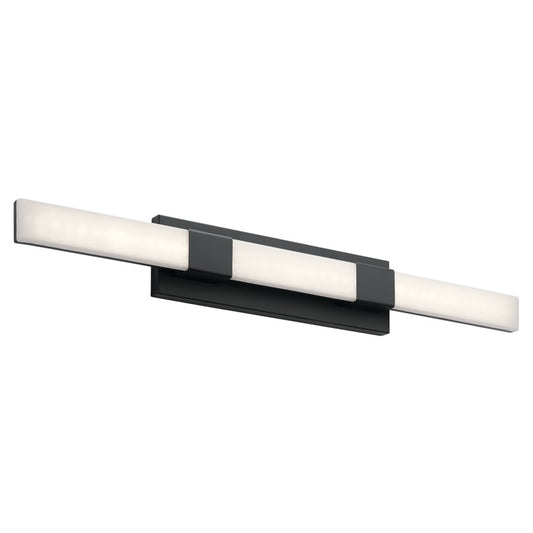 Elan Neltev 1 Light 36" Linear Bath Light, Matte Black - 84203