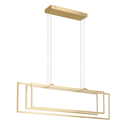 Jestin 46" LED Linear Chandelier