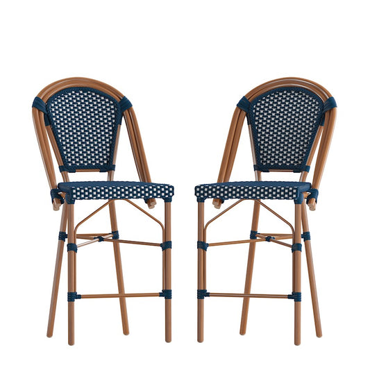 Flash Bordeaux Paris Chair, Set of 2, NV/WH