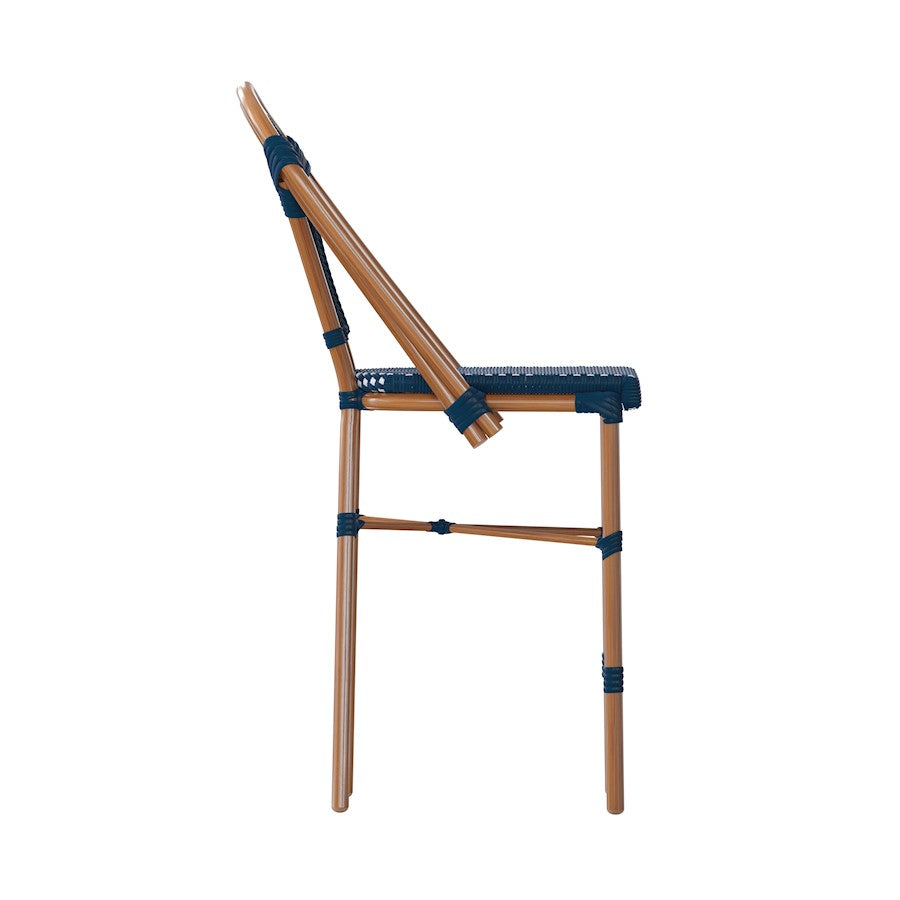 Flash Bordeaux Paris Chair, Set of 2, NV/WH