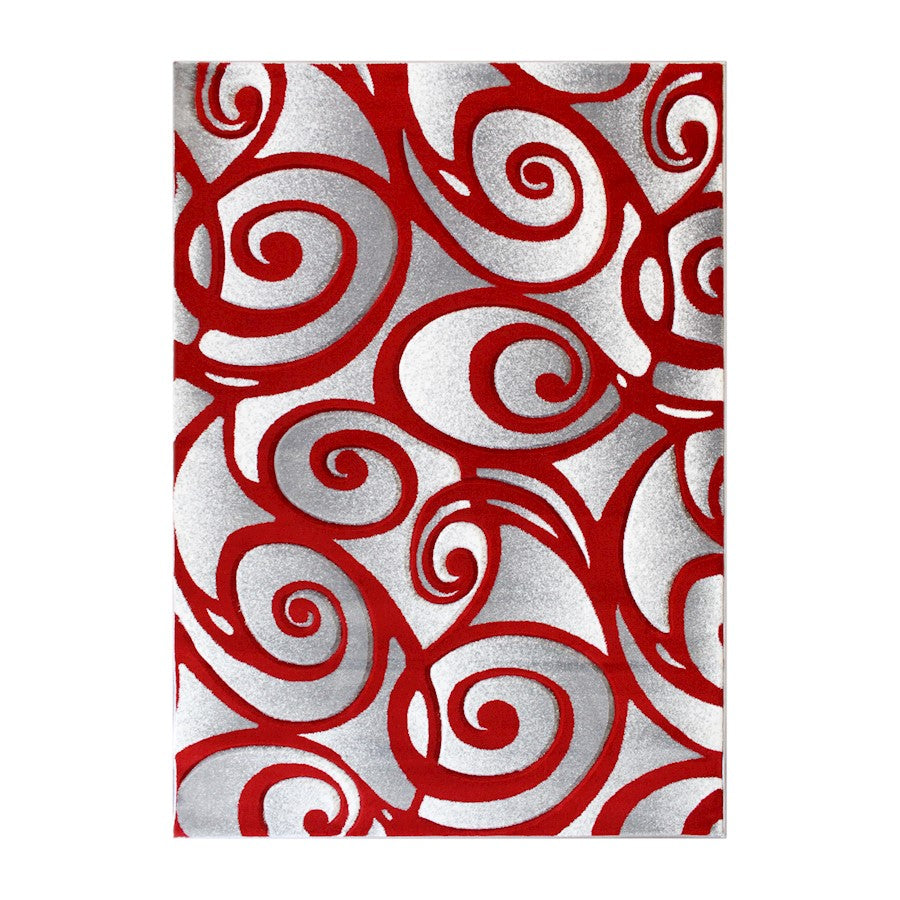 Flash Furniture Willow 5' X 7' Area Rug, Red